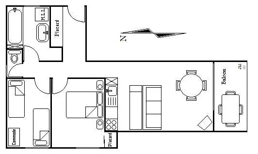 Apartment La Marmotte